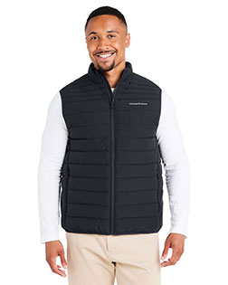 Vineyard Vines O001808 Men's Mountain Weekend Puffer Vest at GotApparel
