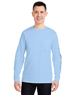 Vineyard Vines V021214 Unisex Long Sleeve Pocket T-Shirt at GotApparel