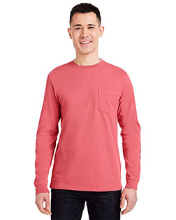 vineyard vines V021214 Unisex Long Sleeve Pocket T-Shirt at GotApparel