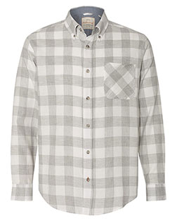 Weatherproof 164761 Men Vintage Brushed Flannel Long Sleeve Shirt at GotApparel