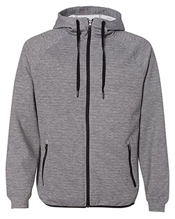 Weatherproof 18700 Men HeatLast™ Fleece Tech Full-Zip Hooded Sweatshirt at GotApparel