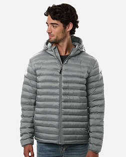 Weatherproof 26715 Men's Lightweight Poly-filled Hooded Puffer Jacket at GotApparel