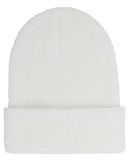 YP Classics 2501KC Waffle Cuffed Beanie at GotApparel