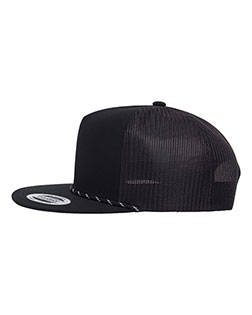 YP Classics 6006BD Classic Five-Panel Trucker Rope Cap at GotApparel