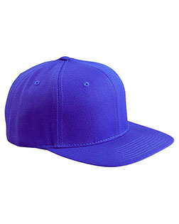 Yupoong 6089 Unisex 6-Panel Structured Flat Visor Classic Snapback at GotApparel