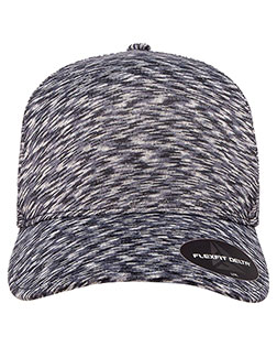 Yupoong YP280 Flexfit Delta® Adult Melange Seamless Unipanel Cap at GotApparel